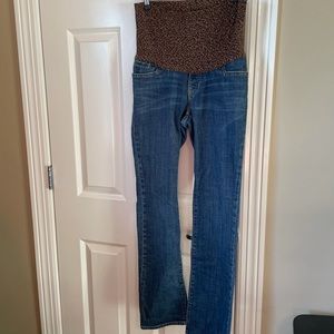 Gap maternity jeans